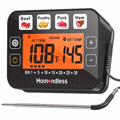 Une sonde NSF 572F 4 modes Thermomètre à lecture instantanée BBQ Thermomètre de cuisson pour four à griller
