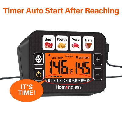 Une sonde NSF 572F 4 modes Thermomètre à lecture instantanée BBQ Thermomètre de cuisson pour four à griller