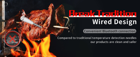 Plus récent thermomètre Bluetooth Bbq IPX8 imperméable régulateur de température alimentaire pour ménage
