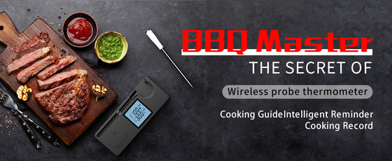 Plus récent thermomètre Bluetooth Bbq IPX8 imperméable régulateur de température alimentaire pour ménage