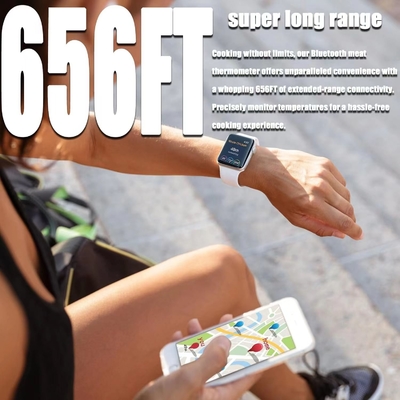 Grill sans fil numérique Bluetooth haut de gamme Thermomètre Bbq Smart Cuisine imperméable à l'eau