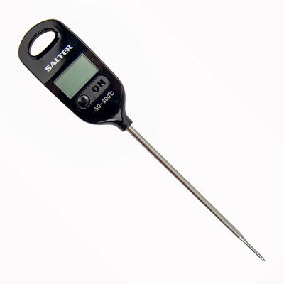 Logo personnalisé Bon cuisinier Lire instantanément Thermomètre numérique de viande imperméable à l'eau IPX67