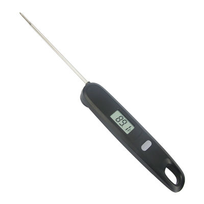 Thermomètre de viande pliable à lecture instantanée étanche IPX7 Thermomètre alimentaire LCD numérique rétroéclairage pour cuisson
