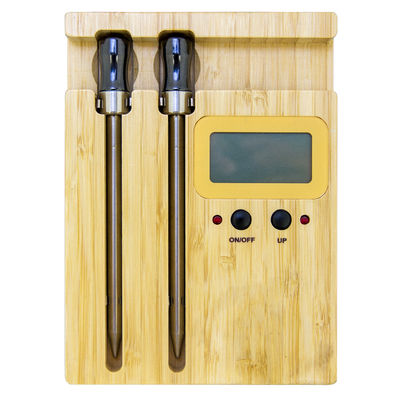 Cuisine Thermomètre sans fil intelligent Alimentaire extérieur Viande friteur Température de cuisson Jauge du four Grill Fumeur Bbq Thermomètre