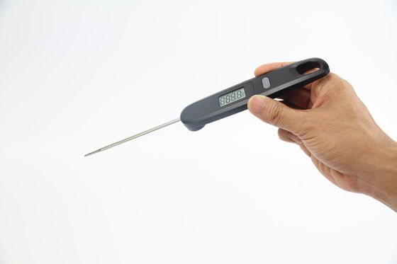 Thermomètre à lecture instantanée numérique de viande Cuisine étanche Thermomètre de cuisson alimentaire avec rétroéclairage LCD pour fumeur de gril Bbq