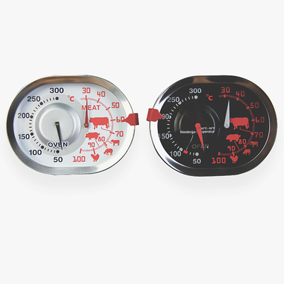 Cadran ovale de forme de large écran Oven Thermometer For Meat/boeuf/poulet