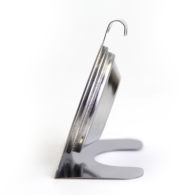 Type Oven Cooking Thermometer Temperature Gauge bimétallique 50F - chaîne de support de mesure 500F