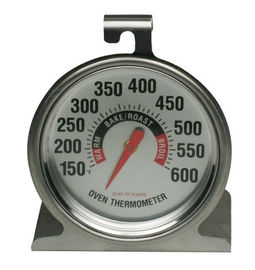 Type Oven Cooking Thermometer Temperature Gauge bimétallique 50F - chaîne de support de mesure 500F