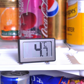 Thermomètre noir d'alarme de congélateur de réfrigérateur, thermomètre -22℉ - 122℉ de réfrigérateur de Digital