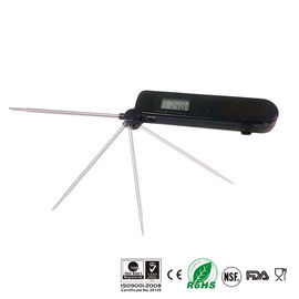 L'instant de cuisine a lu le thermomètre numérique temps de réponse rapide de 5 secondes avec la sonde se pliante