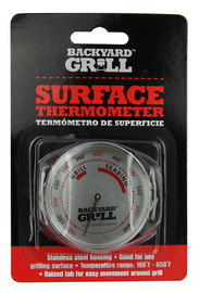 Construction bimétallique durable de thermomètre de gril d'acier inoxydable pour la cuisson de viande