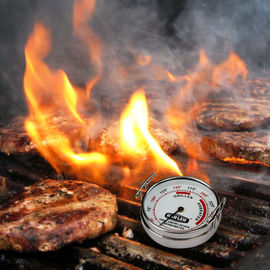 Construction bimétallique durable de thermomètre de gril d'acier inoxydable pour la cuisson de viande