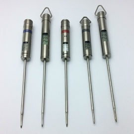 L'instant d'acier inoxydable a lu le thermomètre de nourriture, faisant cuire isolation thermique de thermomètre de sonde la bonne