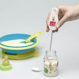 Thermomètre de cuisson d'affichage à cristaux liquides de contre-jour pour des liquides, thermomètre intelligent de nourriture facile à utiliser