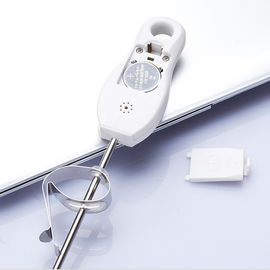 Thermomètre de cuisson d'affichage à cristaux liquides de contre-jour pour des liquides, thermomètre intelligent de nourriture facile à utiliser