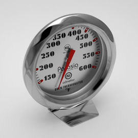 Argent imperméable de thermomètre de Temp de four avec la mâchoire de serrage d'acier inoxydable
