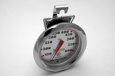 Argent imperméable de thermomètre de Temp de four avec la mâchoire de serrage d'acier inoxydable