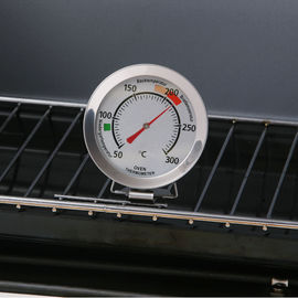 Couleur d'argent de thermomètre de four de BBQ d'outil de mesure de cuisine pour la cuisson