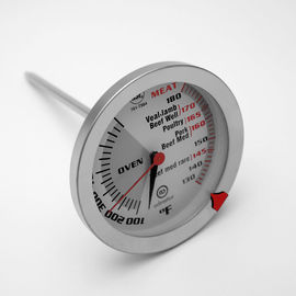 Ménage faisant cuire Oven Thermometer 2" taille de cadran avec la conception d'indicateur double