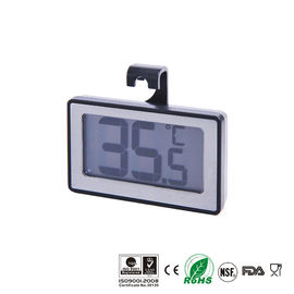 Thermomètre noir d'alarme de congélateur de réfrigérateur, thermomètre -22℉ - 122℉ de réfrigérateur de Digital