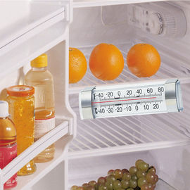 Le thermomètre de congélateur de réfrigérateur de tube de verre mesure les températures de -40 à 80℉