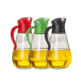 bouteilles en verre d'assaisonnement de la secousse 550ml automatique pour le vinaigre d'huile de sauce à cuisine