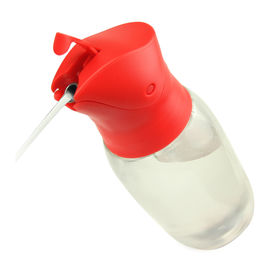 conteneurs en verre de l'assaisonnement 250ml, distributeur en verre d'huile de friture pour la salade de BBQ