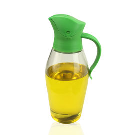 550ml faisant cuire les pots en verre de assaisonnement, conteneur d'huile de cuisine facile à commander