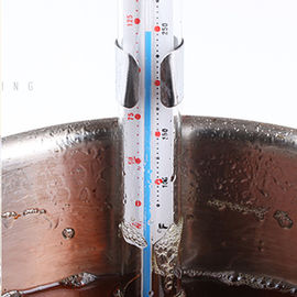 Liquide en verre - rempli cuisez le thermomètre facile à utiliser et fournissez à la friteuse des résultats précis