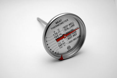 Le NSF a certifié le thermomètre de nourriture lu par instant, cadran d'extra large de thermomètre de cuisson de Digital