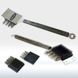 Prime de dimension de la brosse de nettoyage de gril d'acier inoxydable 20,6 » pour le BBQ extérieur