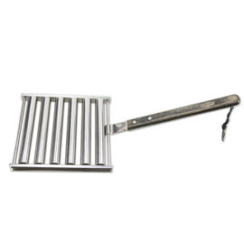 Le BBQ facilement nettoyé usine le support de rouleau de saucisse de hot-dog de gril de gosse de 5 sections