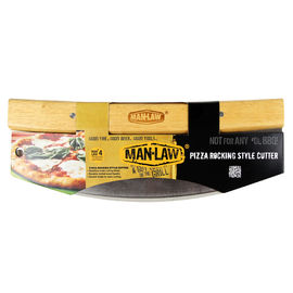 Outils pointus de BBQ de lame de balancier basculant la lame de coupe d'acier inoxydable de coupeur de pizza