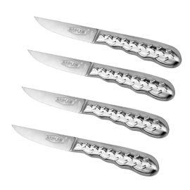 4 outils de BBQ de PCS 10" ensemble de couteau de découpage d'acier inoxydable de cuisine de longueur
