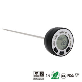 Thermomètre ±1℃ de gril de cuisine à 0 à l'excellent sentiment de contact de l'exactitude 100℃