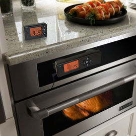 Matériaux favorables à l'environnement de Digital de BBQ de mesure sans fil de la température conçus