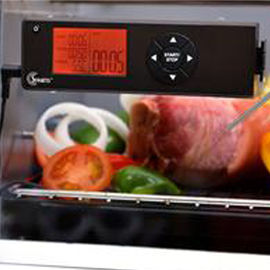 Matériaux favorables à l'environnement de Digital de BBQ de mesure sans fil de la température conçus
