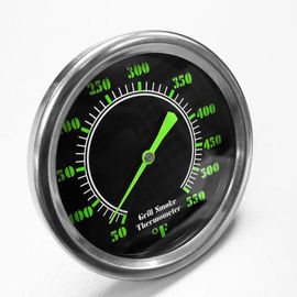 L'instant de dimension compacte a lu le thermomètre 100℉ de BBQ à la température ambiante de la viande 900℉