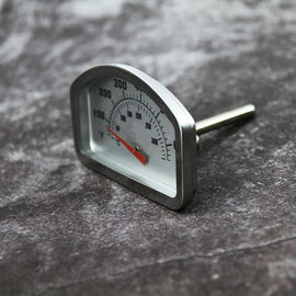 Thermomètre 3,3" de gril de viande de BBQ taille de cadran avec la catégorie comestible solides solubles de la meilleure qualité Proble