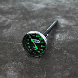 L'instant rond sûr de gril a lu le thermomètre 1,6" de cuisine poids léger de taille de cadran