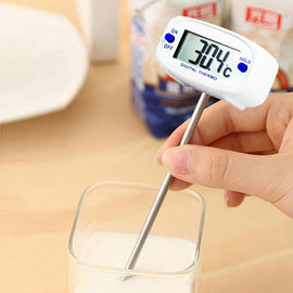 Arrosez la mesure blanche de grande vitesse de la couleur 5s de thermomètre de lait de bébé de sonde