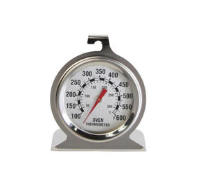 Ensemble de thermomètre de cuisson de BBQ d'acier inoxydable avec la lueur dans les cadrans foncés