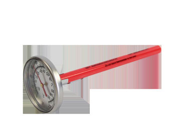 Ensemble de thermomètre de cuisson de BBQ d'acier inoxydable avec la lueur dans les cadrans foncés
