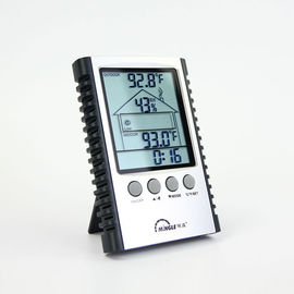 12 mois de batterie de la vie de thermomètre de station météorologique de moule d'horloge extérieure d'intérieur d'indicateur