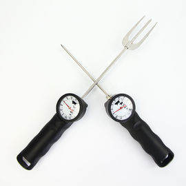 L'instant a lu la fourchette de thermomètre de viande de Trident Digital, poids léger de trousse d'outils de barbecue