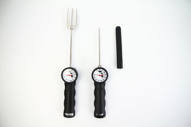 L'instant a lu la fourchette de thermomètre de viande de Trident Digital, poids léger de trousse d'outils de barbecue
