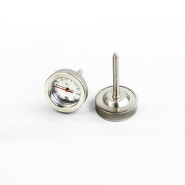 1" installation facile de thermomètre d'OEM de taille de cadran pour couvrir le pot de soupe à acier inoxydable