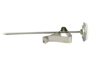 Sonde élevée de l'acier inoxydable SUS304 de sécurité de long de sonde de bébé à lait thermomètre de bouteille