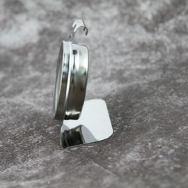 Petite vie d'aspect inoxydable de thermomètre de réfrigérateur et de congélateur de dimension longue