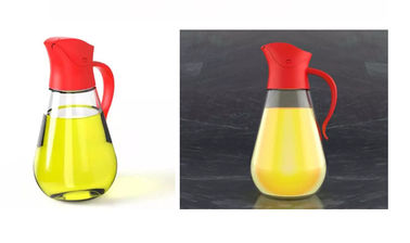 L'assaisonnement en verre matériel de catégorie comestible cogne la bouteille de la meilleure qualité de sirop de grande capacité